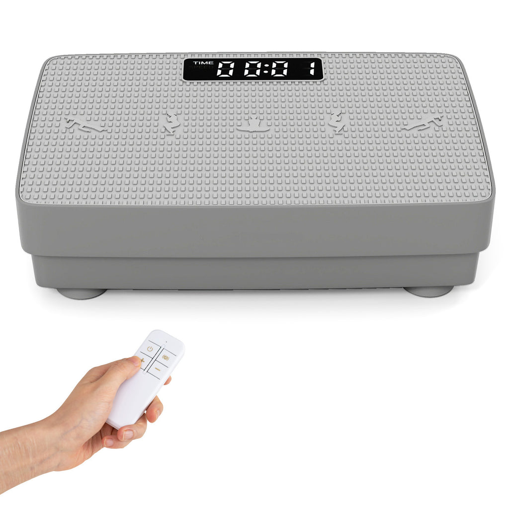 Vibration Plate Exercise Machine with Gravity Sensor and Remote Control-