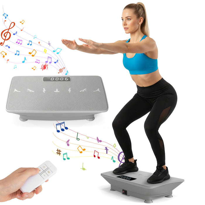Vibration Plate Exercise Machine with Gravity Sensor for Home-