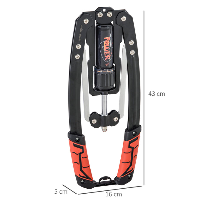 Adjustable Twister Arm Exerciser - 22-440lbs Hydraulic Power, Home Chest Expander, Strength Training Gear - Ideal for Arm, Chest, Bicep, Abdomen & Shoulder Workouts