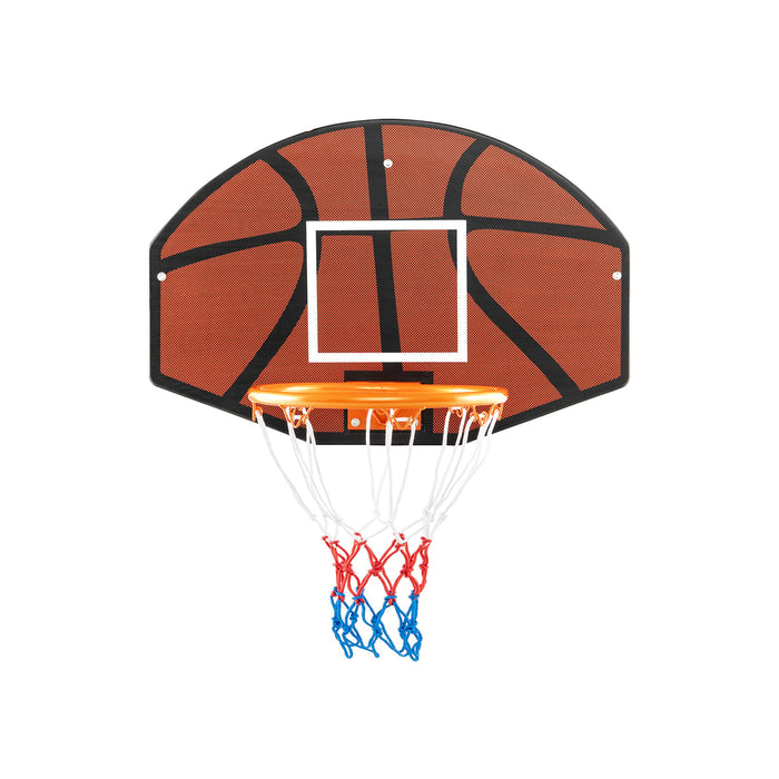 Wall Mounted Basketball Hoop Set with 66.5 cm x 44.5 cm Shatter-