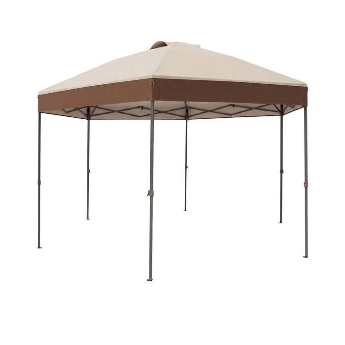 Waterproof Canopy Tent with Carry Bag Pegs and Wind Ropes for Outdoor Events-