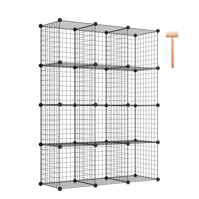 12 Wire Cube Storage Unit-