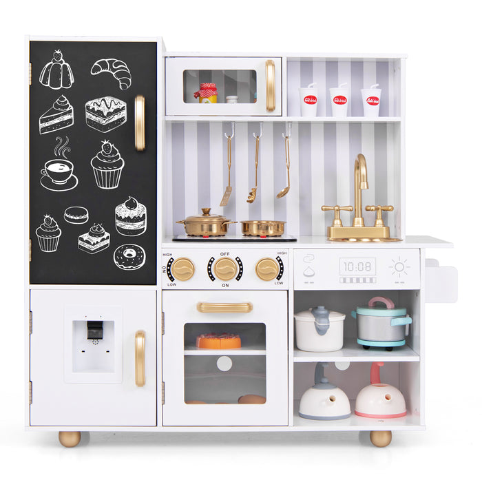 Pretend Play Kitchen for Kids with Utensils Aged 3+-