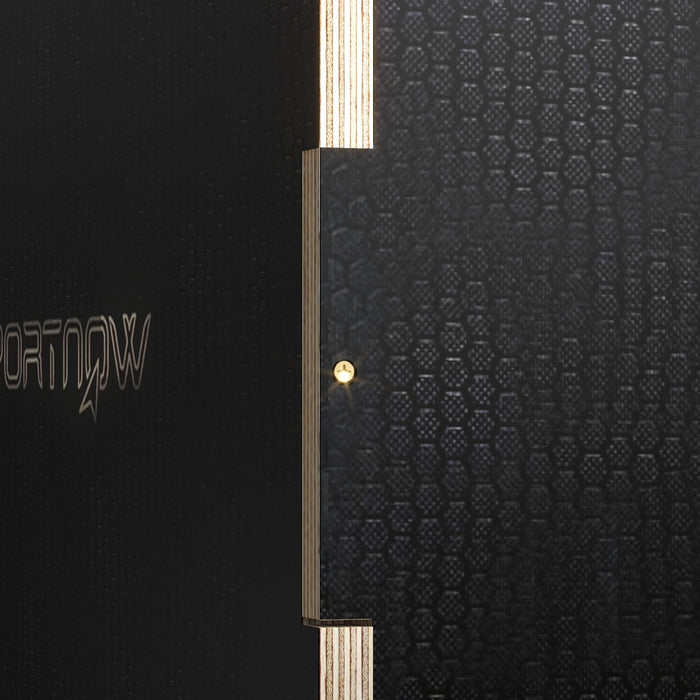 3-in-1 Wooden Plyo Box - Anti-Slip Plyometric Jump Platform with Handle Openings, 41/51/61cm - Ideal for Home Gym Workout & Training Sessions