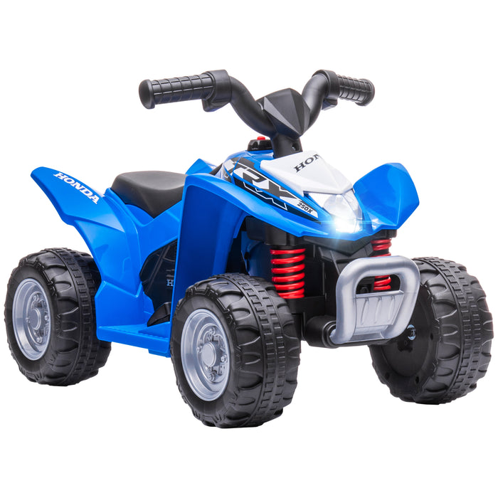 Honda 6V Electric Quad Bike for Kids - Battery-Powered ATV Ride On, Blue - Ideal for Toddlers Aged 1.5-3 Years