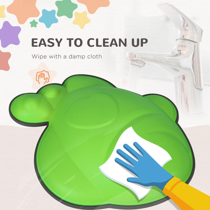 Aosom - 6-Piece Sensory Balance Stepping Stones Set with Non-Slip Edging - Stackable, Indoor & Outdoor Obstacle Course for Kids Coordination Development