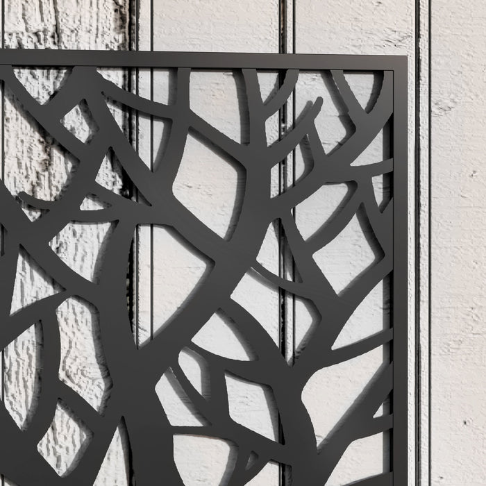 Outsunny Garden Bed with Privacy Screen, Wall Mounted or Freestanding Raised Planter for Climbing Plants, Flowers, Vegetables