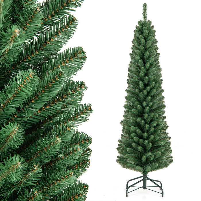 Artificial Christmas Tree with Quick Shape Technology and  Lush Branch Tips-