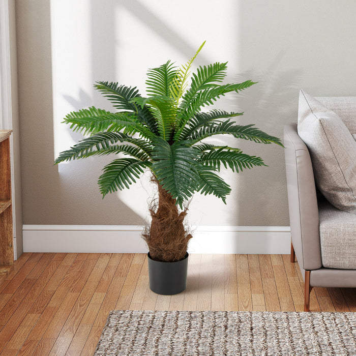 Artificial Cycas Tree 106 CM Palm Paradise Plant-