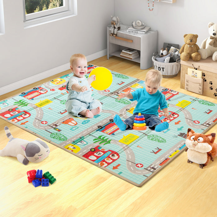 Baby Play Mat 178 x 148 cm Foldable Baby Activity Mat for Floor-