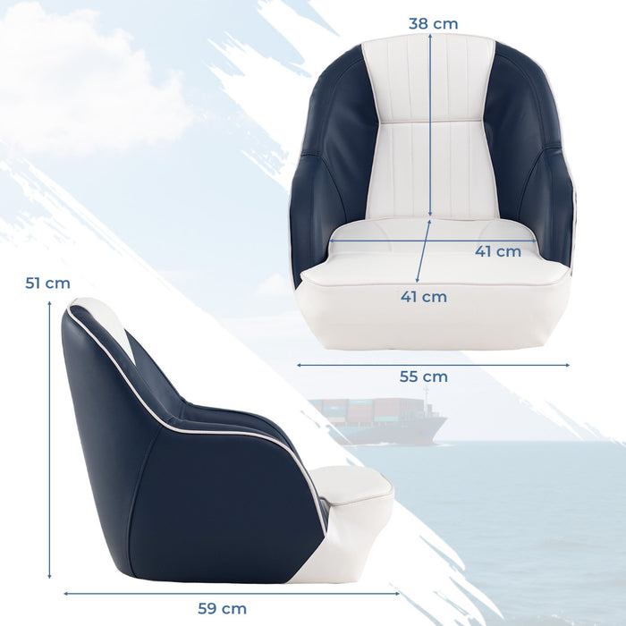 Captain Bucket Seat with Thick Sponge Padding-