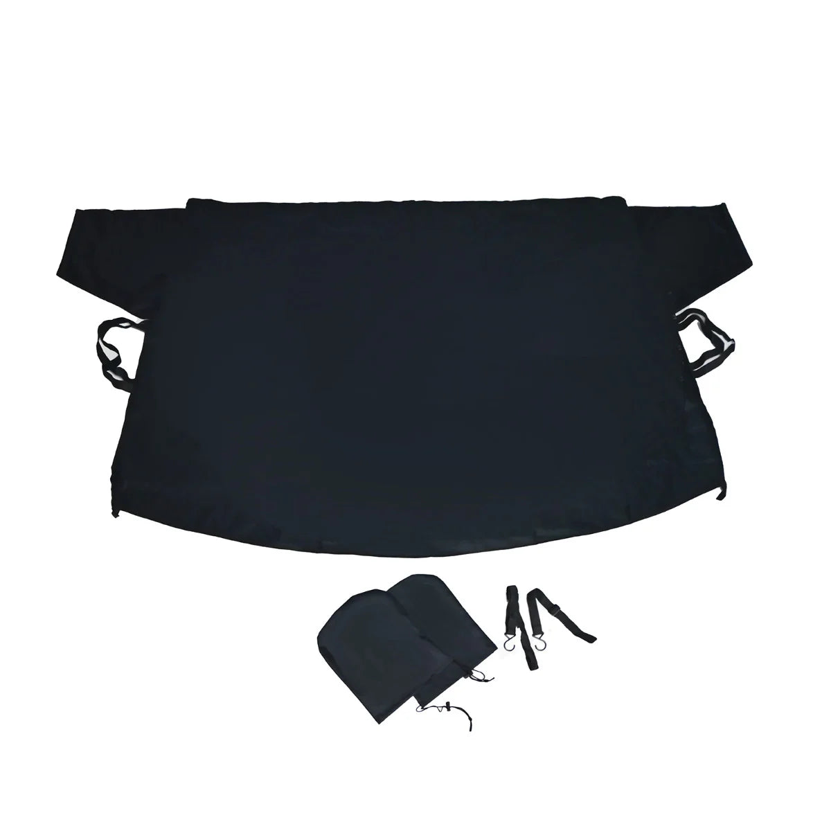 Car Front and Rear Windshield Cover 600D Oxford Automotive Window Protector-