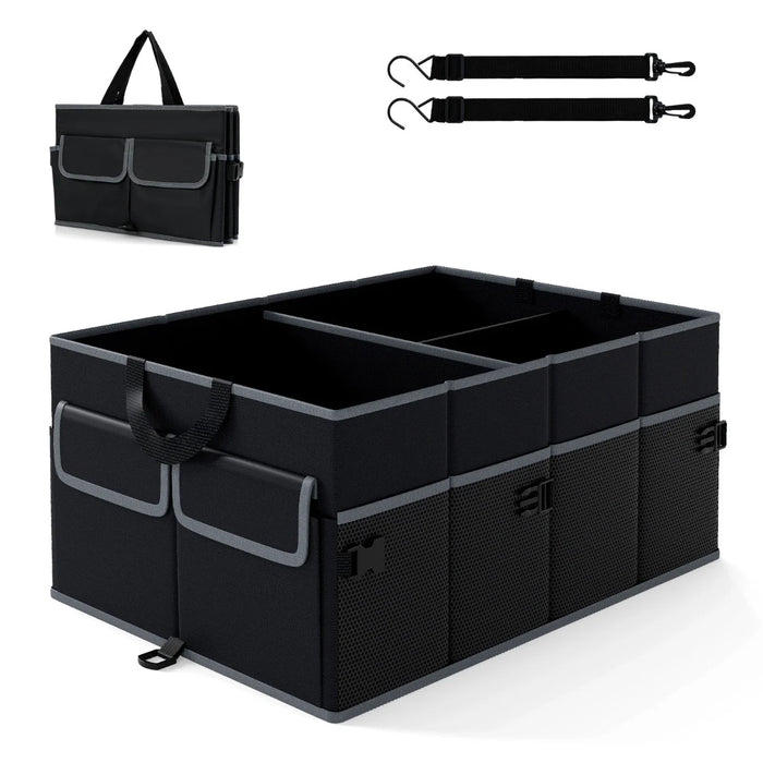 Car Trunk Organizer 48L Collapsible Cargo Storage Box-