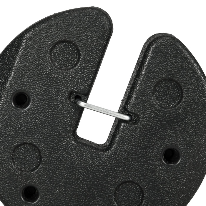 Outsunny 48KG Gazebo Weights Set of 16, Weights for Gazebo Legs with Reinforce Pins and Carry Belt, for Canopies Marquees Tents