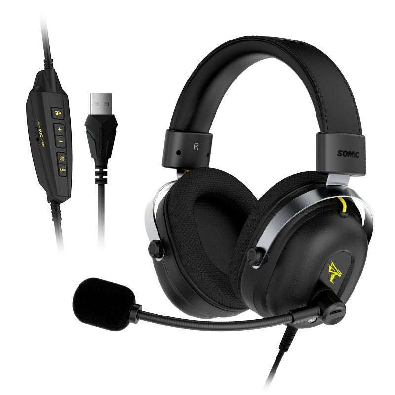 Commander G Series Wired Model - 7.1 Surround Sound Gaming Headset - For PC, Playstation 5, PS4