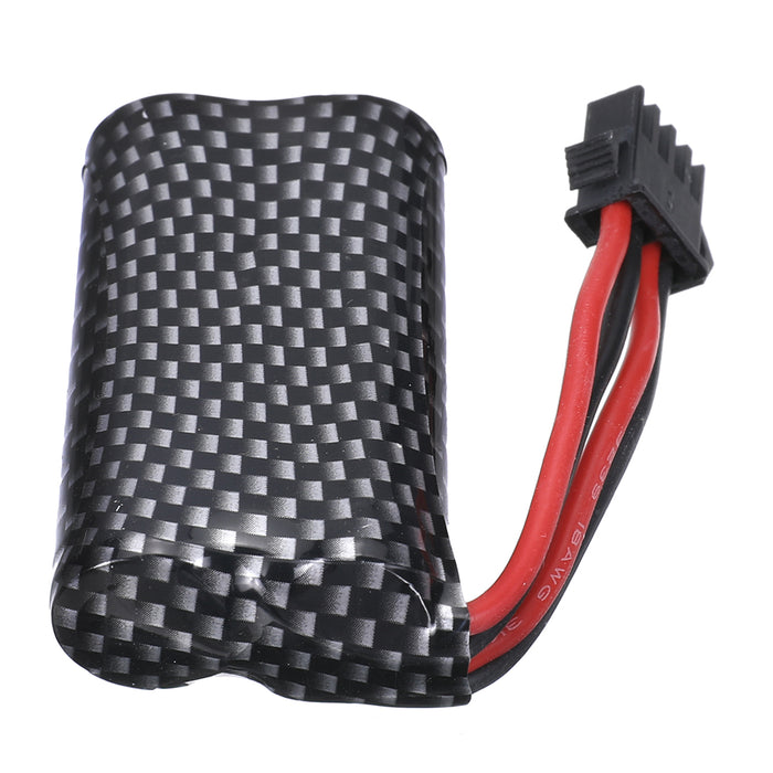 HXJRC HJ811 HJ812 Model - 7.4V 700mAh 5.18Wh Li-ion Battery with SM Plug for RC Boat Spare Parts - Ideal for Hobbyists and Vehicle Model Enthusiasts