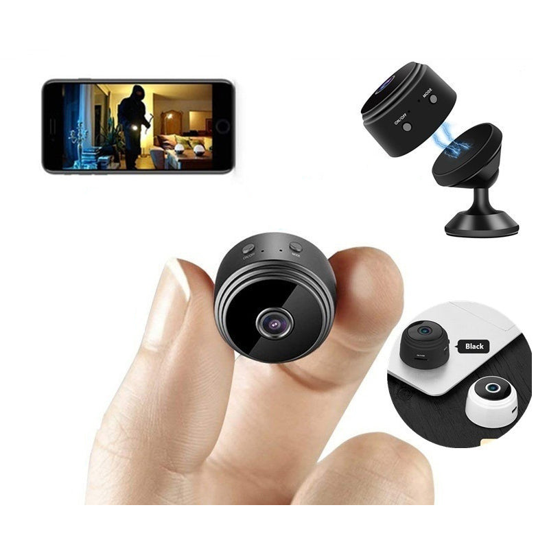 Smart Camera Mini Full 1080P HD Wireless Mini Camera - Small Camera with Remote Viewing ...