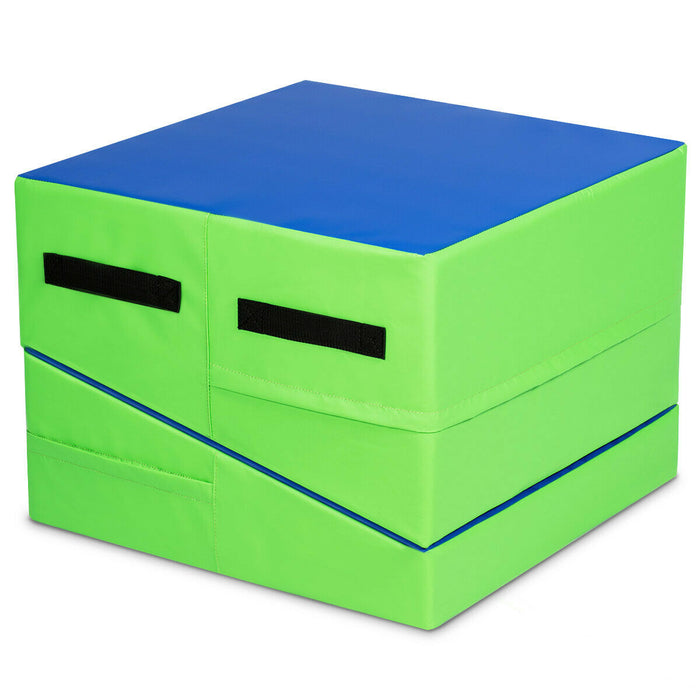 Incline Wedge Ramp - Foldable Gymnastic Yoga Mat for Sports - Ideal for Athletes and Gymnasts