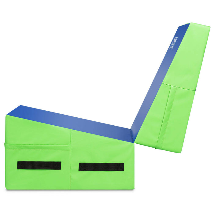 Incline Wedge Ramp - Foldable Gymnastic Yoga Mat for Sports - Ideal for Athletes and Gymnasts