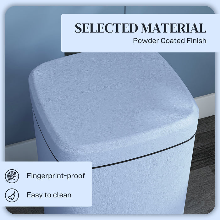20 Litre Pedal Bin - Fingerprint Proof Metal Kitchen Trash Can with Soft-Close Lid and Removable Inner Bucket - Ideal for Home and Office Waste Management