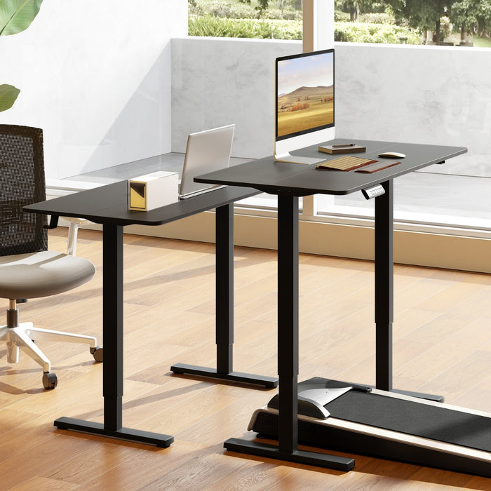 120 x 60 CM Electric Standing Computer Desk with 3 Memory Preset-