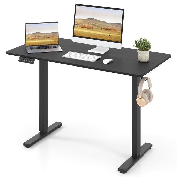120 x 60 CM Electric Standing Computer Desk with 3 Memory Preset-