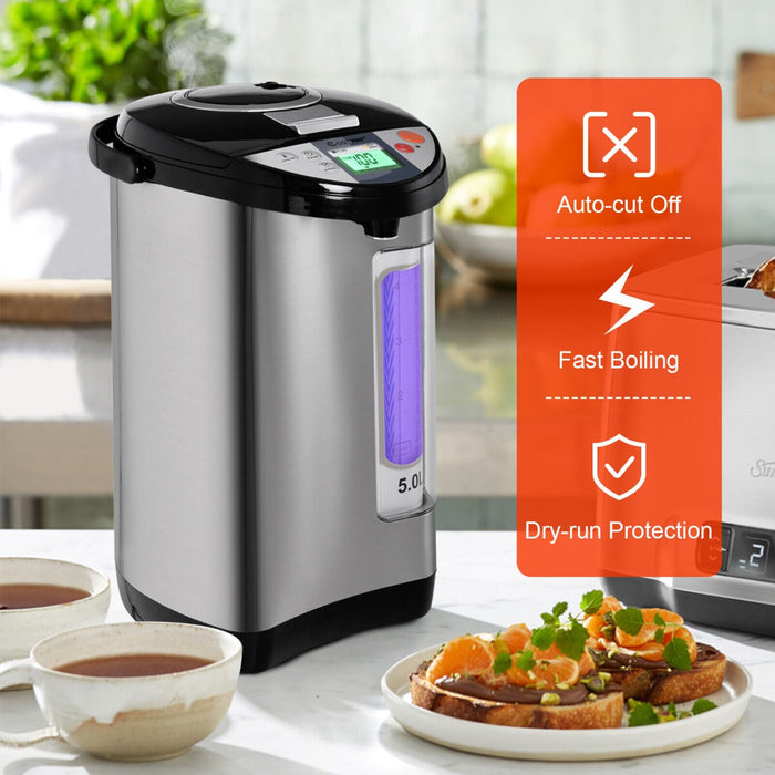 5L Adjustable Instant Hot Electric Water Dispenser with Auto-