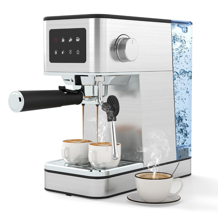 Coffee Maker with Milk Frother 20 Bar Espresso Machine-