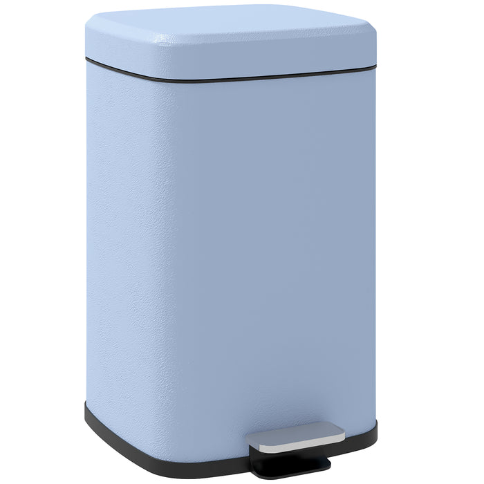 20 Litre Pedal Bin - Fingerprint Proof Metal Kitchen Trash Can with Soft-Close Lid and Removable Inner Bucket - Ideal for Home and Office Waste Management