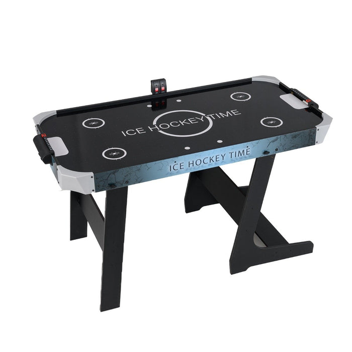 144 CM Foldable Air Hockey Table - Two Pucks Included, Perfect for Both Kids and Adults - Solve Your Entertainment Needs Anywhere, Anytime