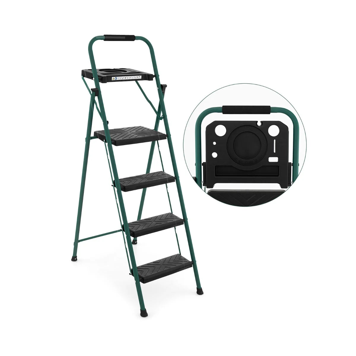 Folding Step Ladder 4-Step Ladder-