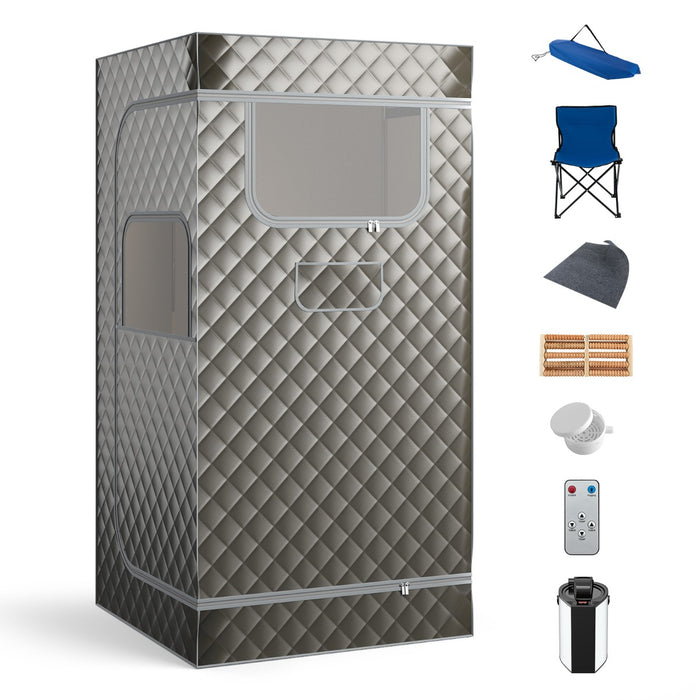 Portable Steam Sauna for Home with 3L Steam Generator-