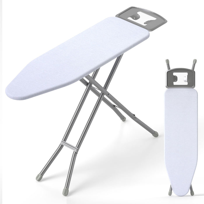 Full Size Ironing Board with Iron Rest and 7-Level Height-