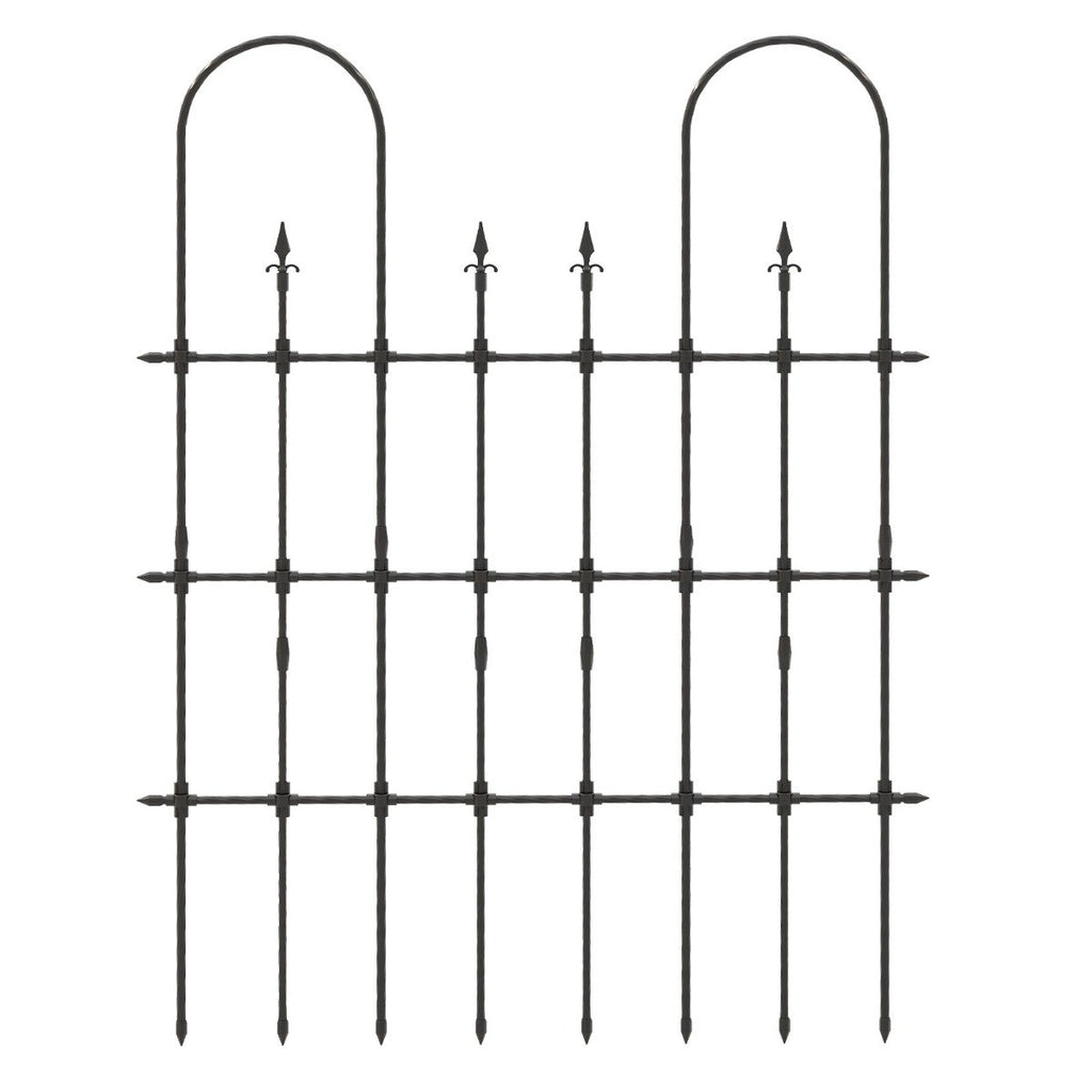 146 cm L x 186 cm H Garden Rose Arch Trellis for Climbing Plants