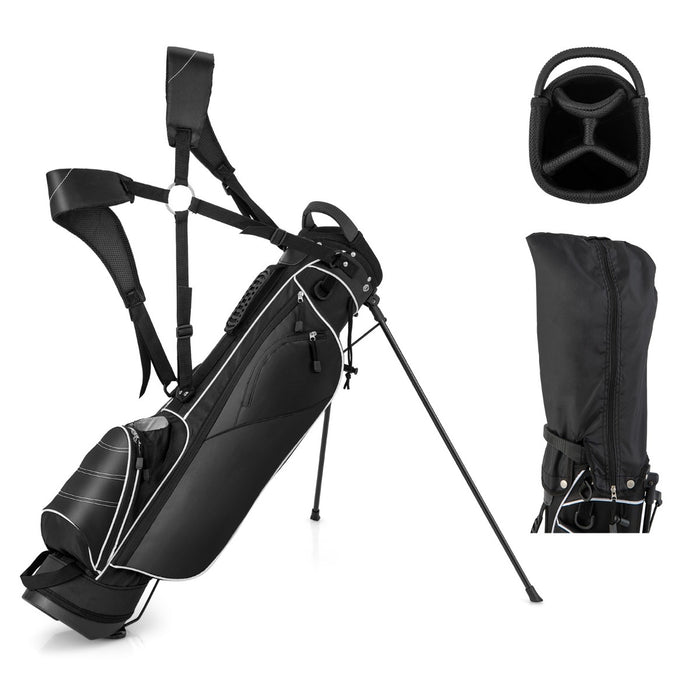Golf Stand Bag with 4 Way Dividers-