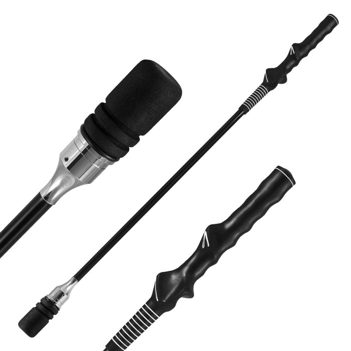 Golf Swing Trainer with Click Sound and Weight Golf Warm-up Practice Tool-
