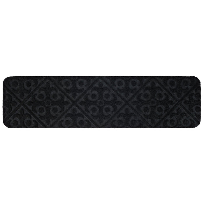 Non-Slip Stair Mats - Reusable Adhesive and Black Design - Perfect for Safety of Kids, Elderly or Pets
