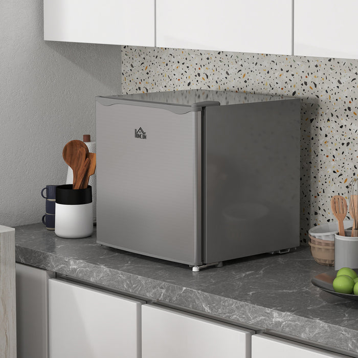 HOMCOM 35L Mini Freezer, -24℃ to -14℃ Temperature - Grey | Aosom UK