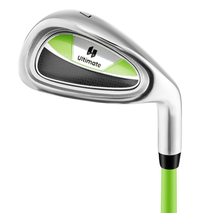 Individual Gold Club for Kids with Fiberglass Shaft and Headcover-