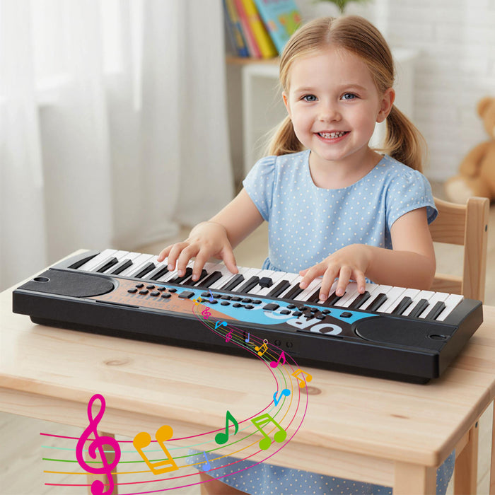 49 Keys Portable Kids Piano Keyboard-