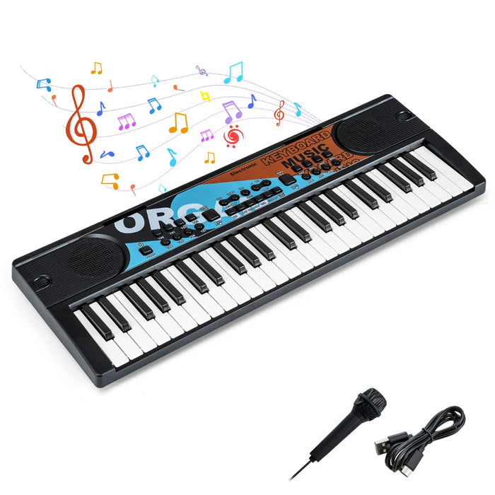 49 Keys Portable Kids Piano Keyboard-