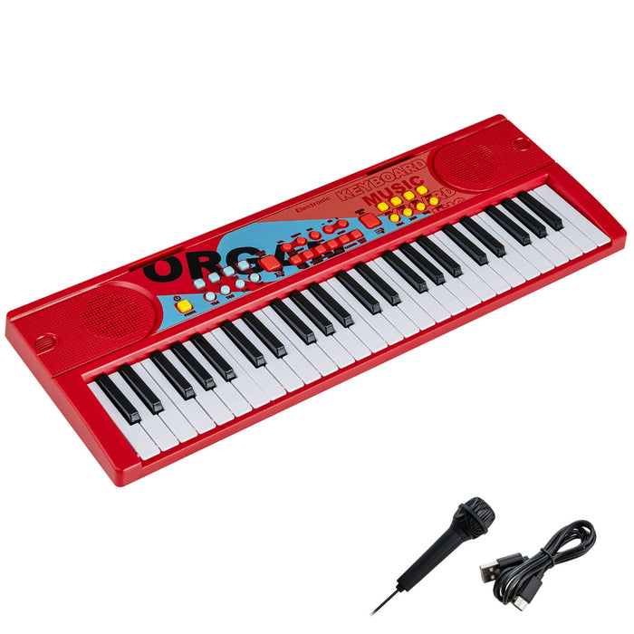49 Keys Portable Kids Piano Keyboard-