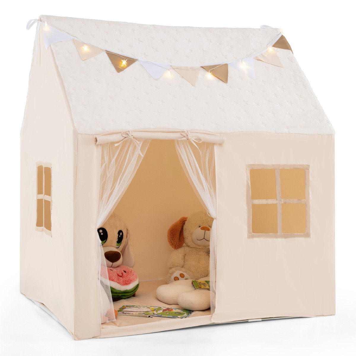 Kids Play Tent with Glow in the Dark Stars-