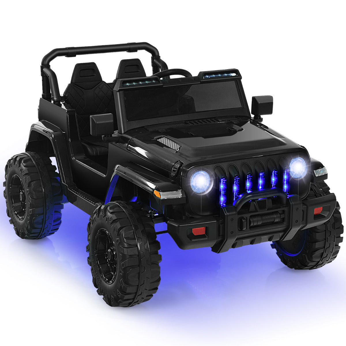 12V Kids Ride on Truck with 2.4G Parental Remote Control and Music-