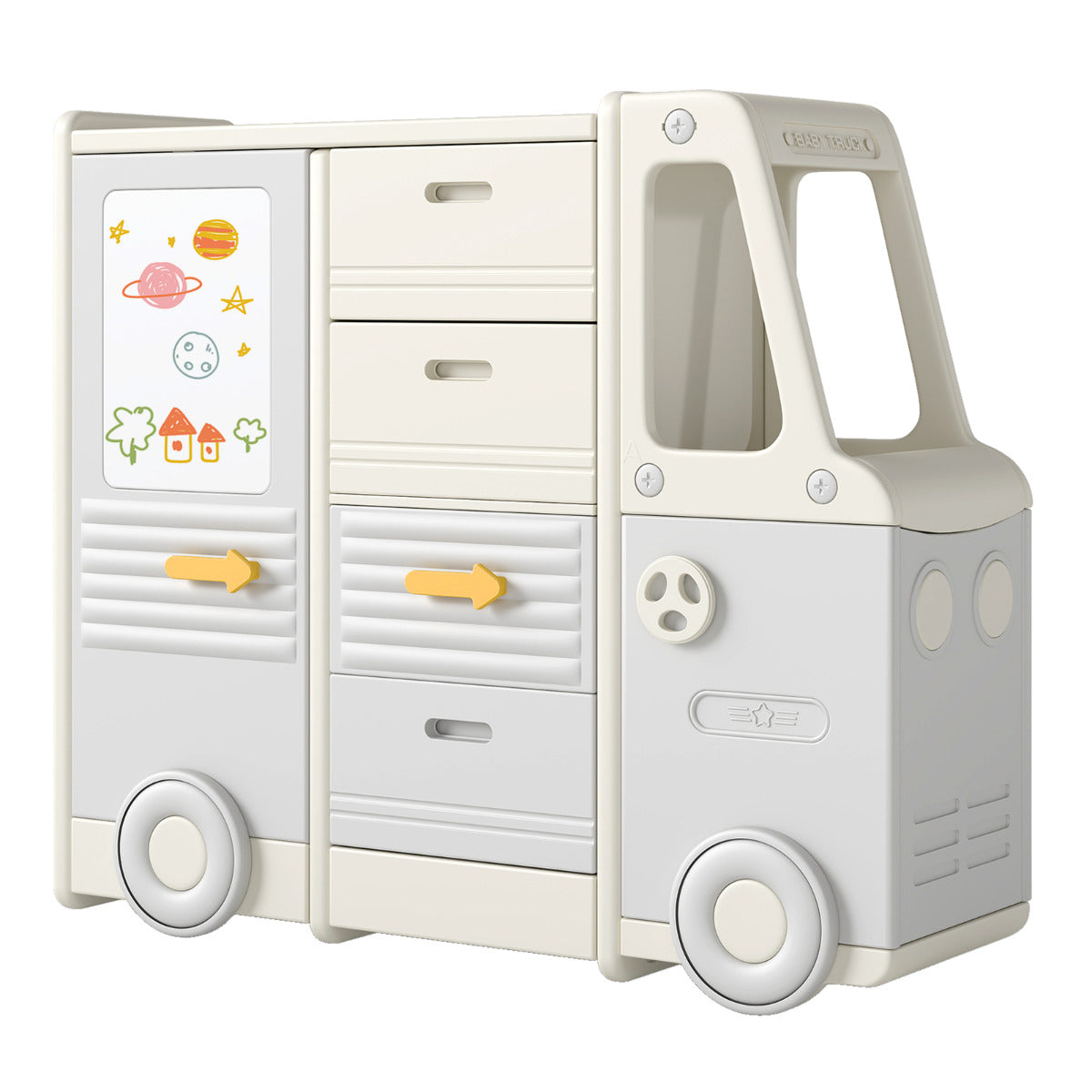 Kids Toy Storage Organizer with 4 Pull-out Drawers-