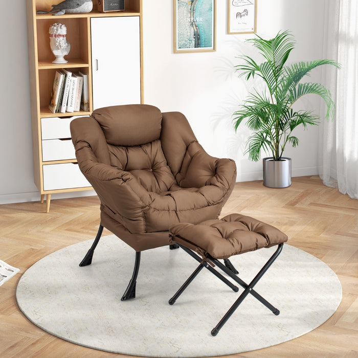 Lazy Chair with Ottoman-