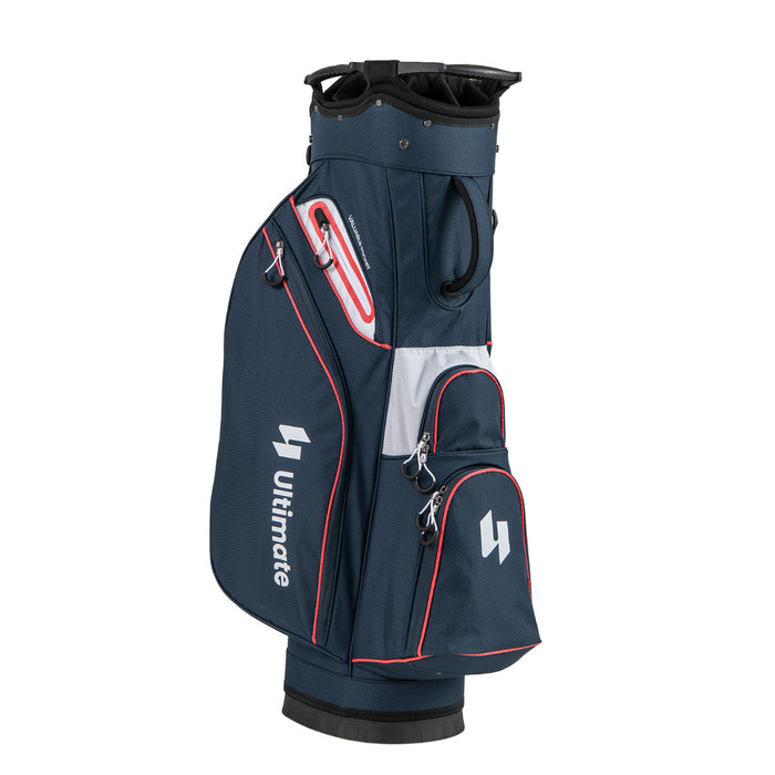 Lightweight Golf Cart Bag with 14-Way Divider Top and Cooler Pocket-