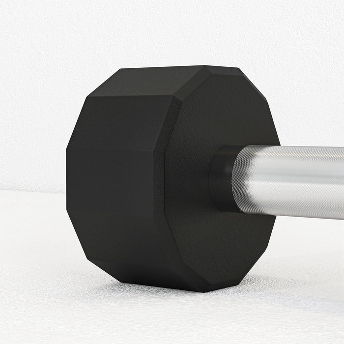 10kg Dumbbell Pair - 12-Sided Anti-Roll Design with Secure Non-Slip Grip - Ideal for Men & Women Home Gym Workouts