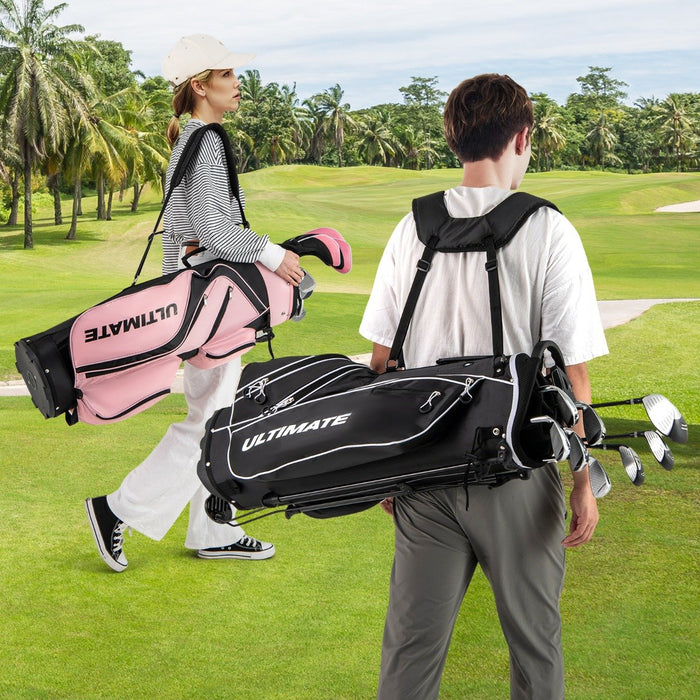 Men's Complete Golf Clubs Package Set 10 Pieces-