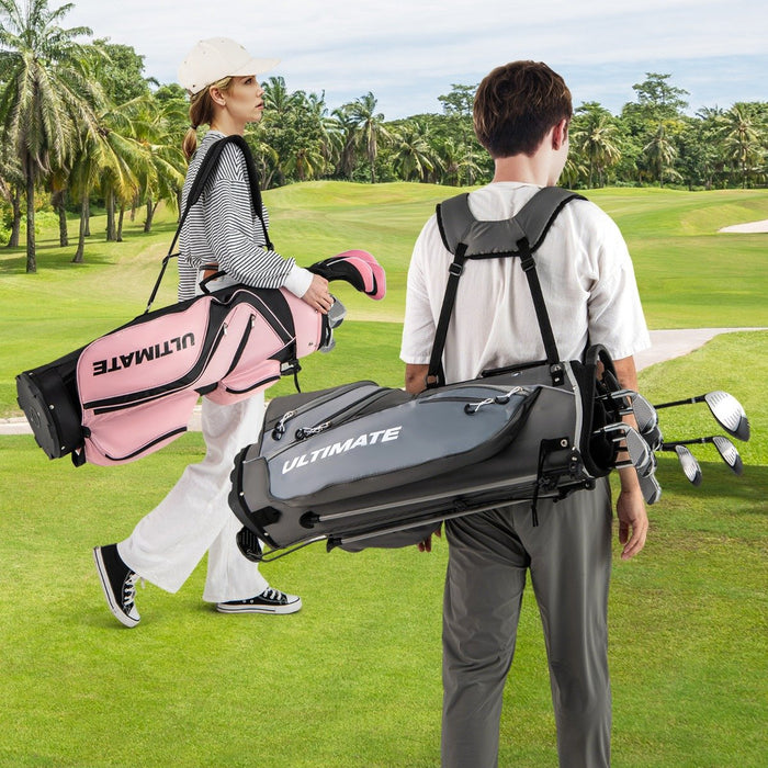 Men's Complete Golf Clubs Package Set 10 Pieces-